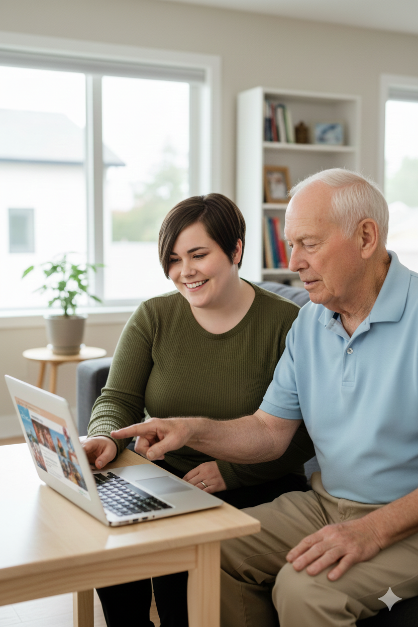 Technology Coaching for Seniors